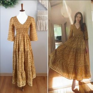 Christy Dawn Basil dress in Goldenrod.
